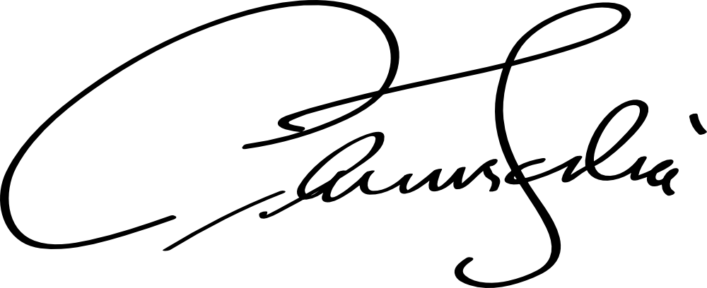 Antonin Scalia Signature 2016021501